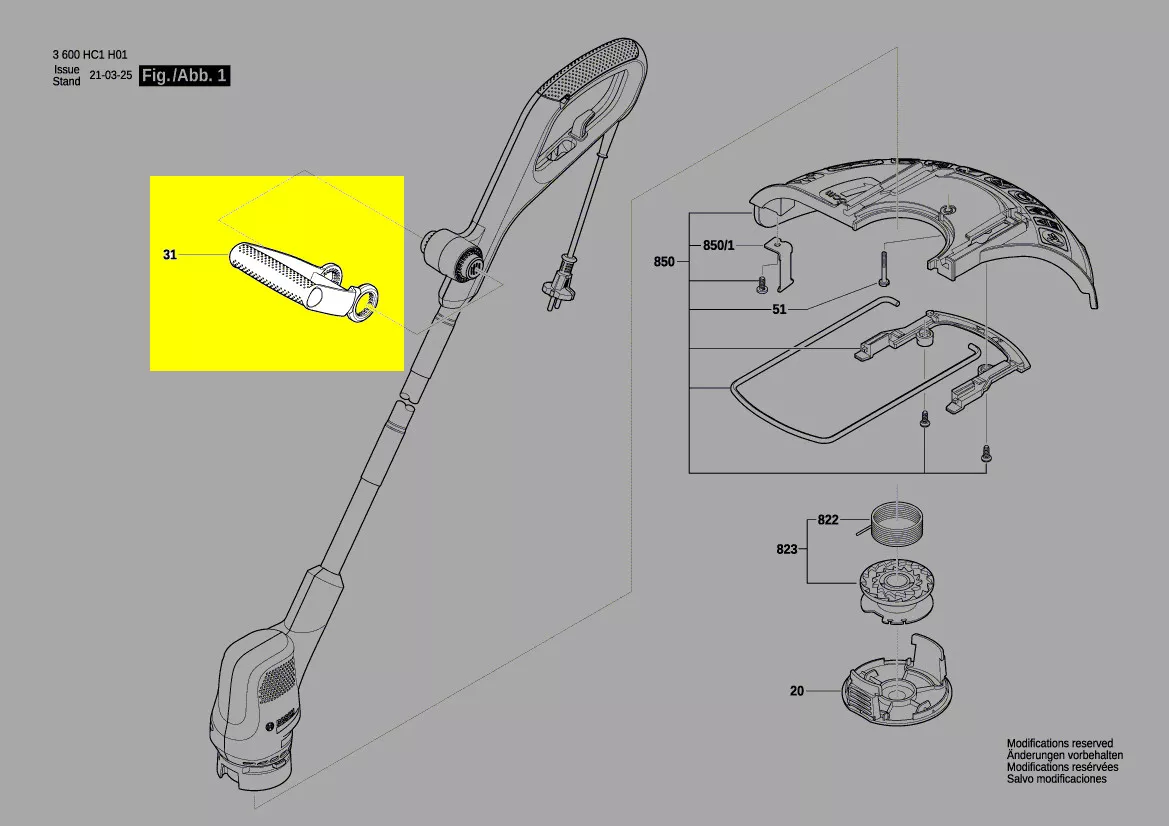 Poignée supplémentaire réf. F 016 F05 321 Bosch